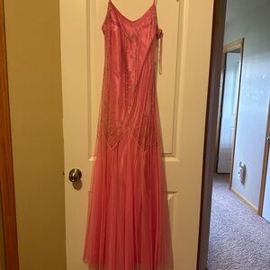 Light pink formal dress